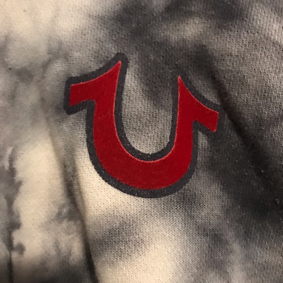 SIZE MEDIUM•TRUE RELIGION•HOODIE•LIGHTLYWORN - Picture 3 of 4